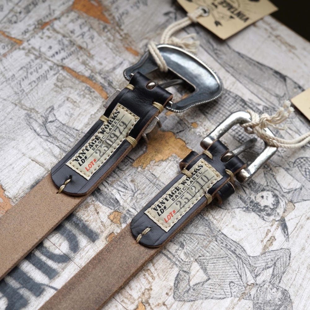 待望の入荷。Vintage Worksのレザーベルト。 | 1989 Men's Blog