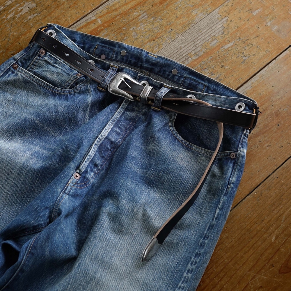 待望の入荷。Vintage Worksのレザーベルト。 | 1989 Men's Blog
