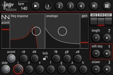 Bass Line ～名機TB-303風シーケンサー付きベース