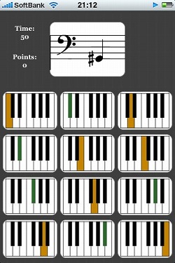 Sheet Music Trainer Piano Bass
