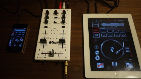 iOSデバイスを使ったDJやライブに最適なモバイルミキサー「IK