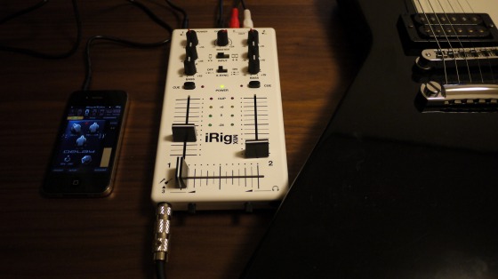 iOSデバイスを使ったDJやライブに最適なモバイルミキサー「IK