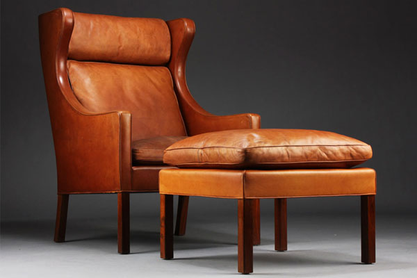北欧 デンマーク ヴィンテージ フレデリシア イージーチェア オットマン セット 北欧 デンマーク ヴィンテージ フレデリシア イージーチェア