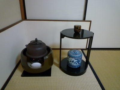 桐茶通箱 茶入（お仕覆付） 中棗（お仕覆 大津袋付）