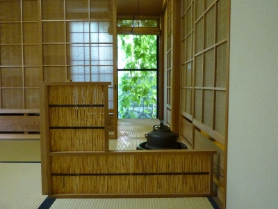 43．葭棚（風炉）：120829 | お茶を楽しむ生活
