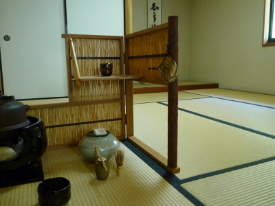 43．葭棚（風炉）：120829 | お茶を楽しむ生活