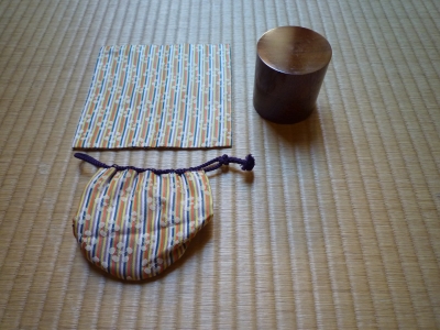 46．和巾点（風炉）：120912 | お茶を楽しむ生活