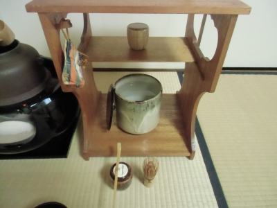 95．杉棚～卯の花点前：130904 | お茶を楽しむ生活
