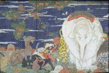 INAXが作った伊藤若冲 鳥獣花木図屏風 | 青い日記帳