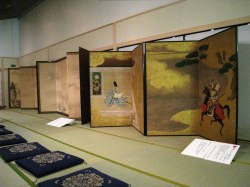 厩喜三太(源義経の臣）菊池容齋石板画
