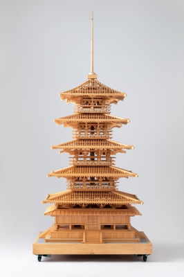 木製建物模型 多層構造 木造建築から月の居住空間まで構造模型100点が集結！WHAT MUSEUM「感覚