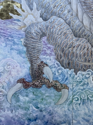 白龍大妙神様大祭  神社寄贈  最強絵画  心願成就 70353-35-
