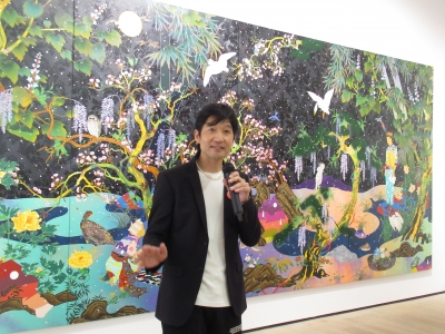 特装版B  To The Bank 松山智一 作品証明書付 額装済 River To The Bank | 美術品・絵画買取センター