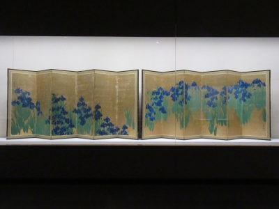 ⁄ 北斉校書図 商山四皓・会昌九老図 富士山 西森湧光 肉筆掛軸『黄金