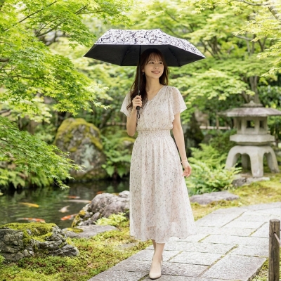 Tiffany Studiosの名作が“3秒で畳める傘”に―日本初の美術館コラボ