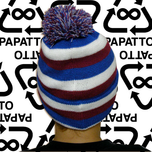 PAPATTO border knit cap 08AW-PPT03