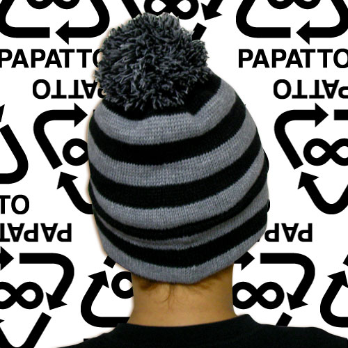 PAPATTO border knit cap 08AW-PPT03