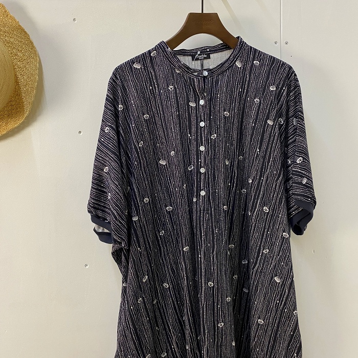 美品 マーブルシュッド marble sud クラゲ くらげ 刺繍 ワンピース