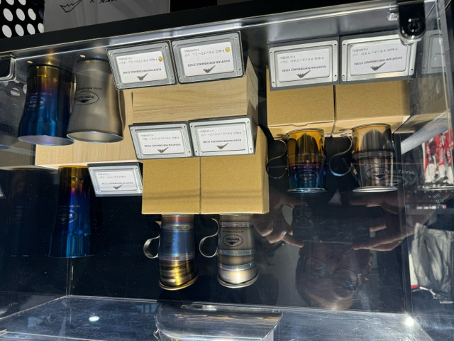 マフラーで朝食を？＜MAVERICK：チタンカップシリーズが入荷