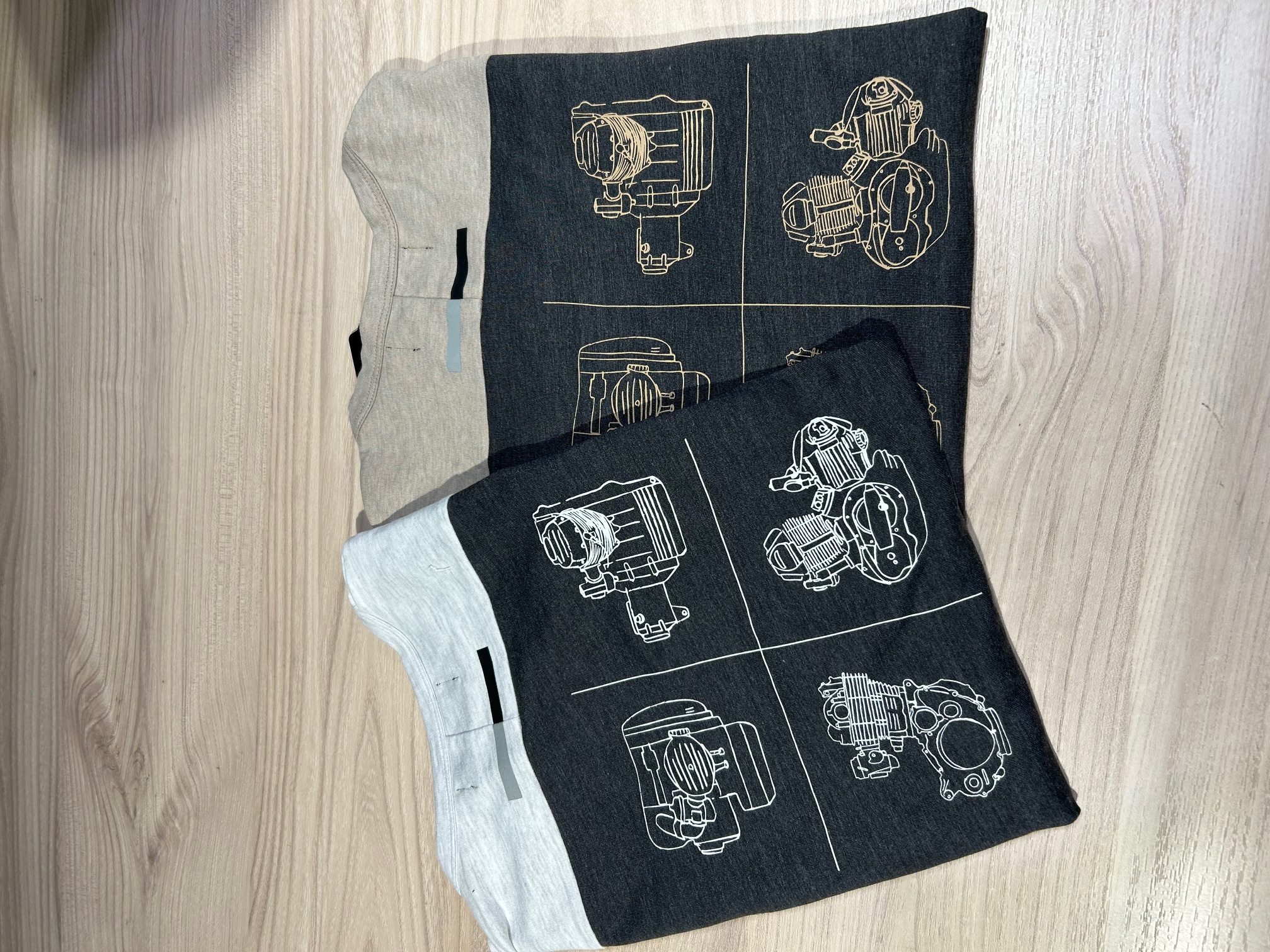 2025秋冬新作＜K-1375W＞46works ロングTシャツが入荷しました