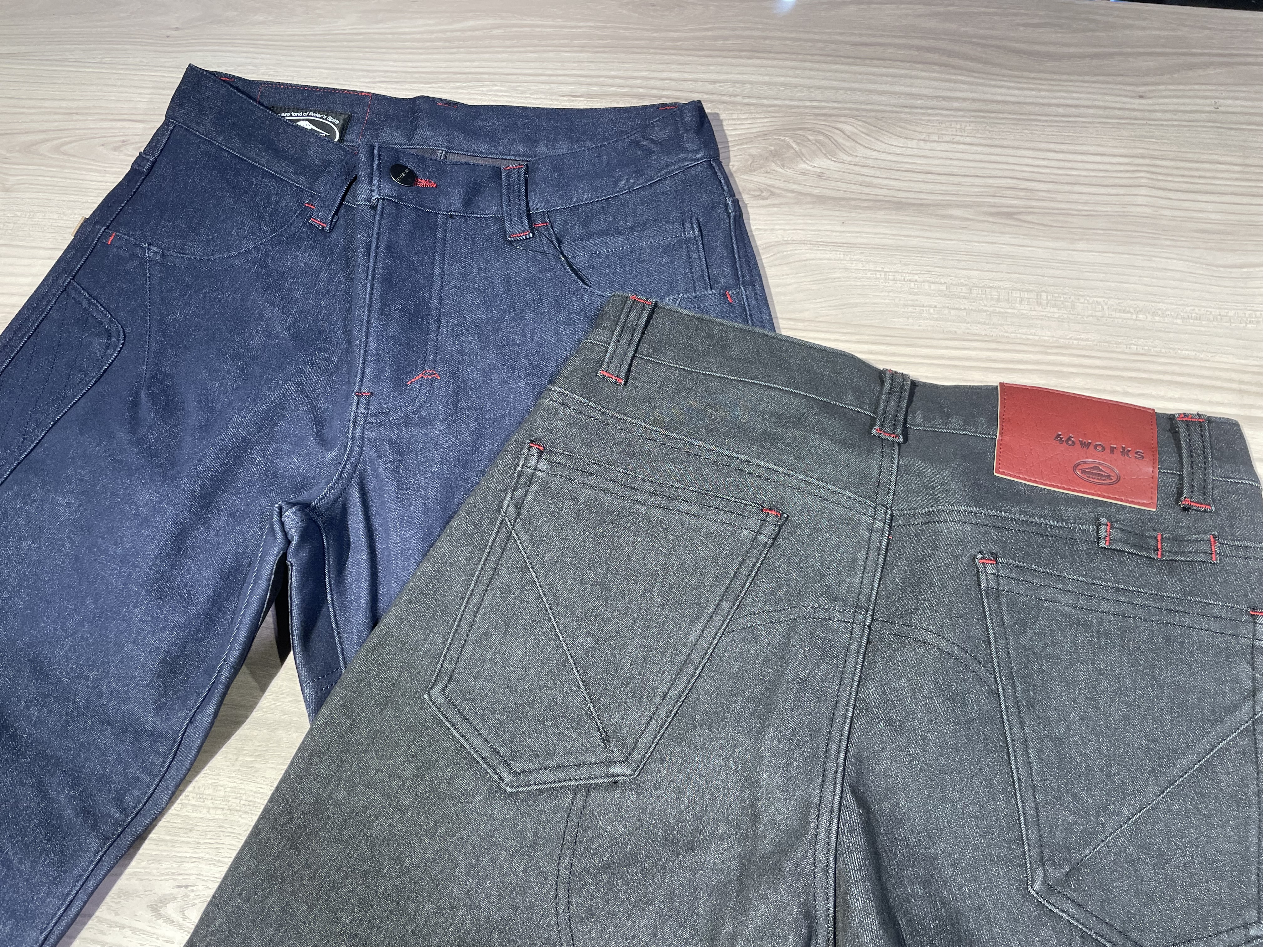 2025秋冬新作〈K-1373W〉 46works ストレッチウインドカットデニムが