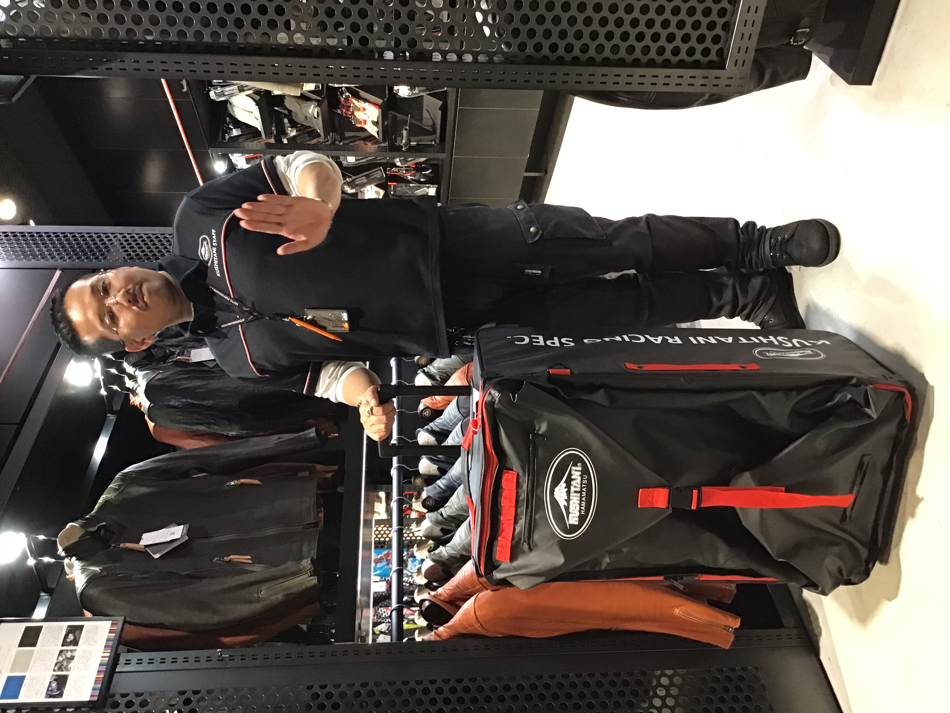 K-3612レーシングキャリーケースが入荷のお知らせ：KUSHITANI横浜店