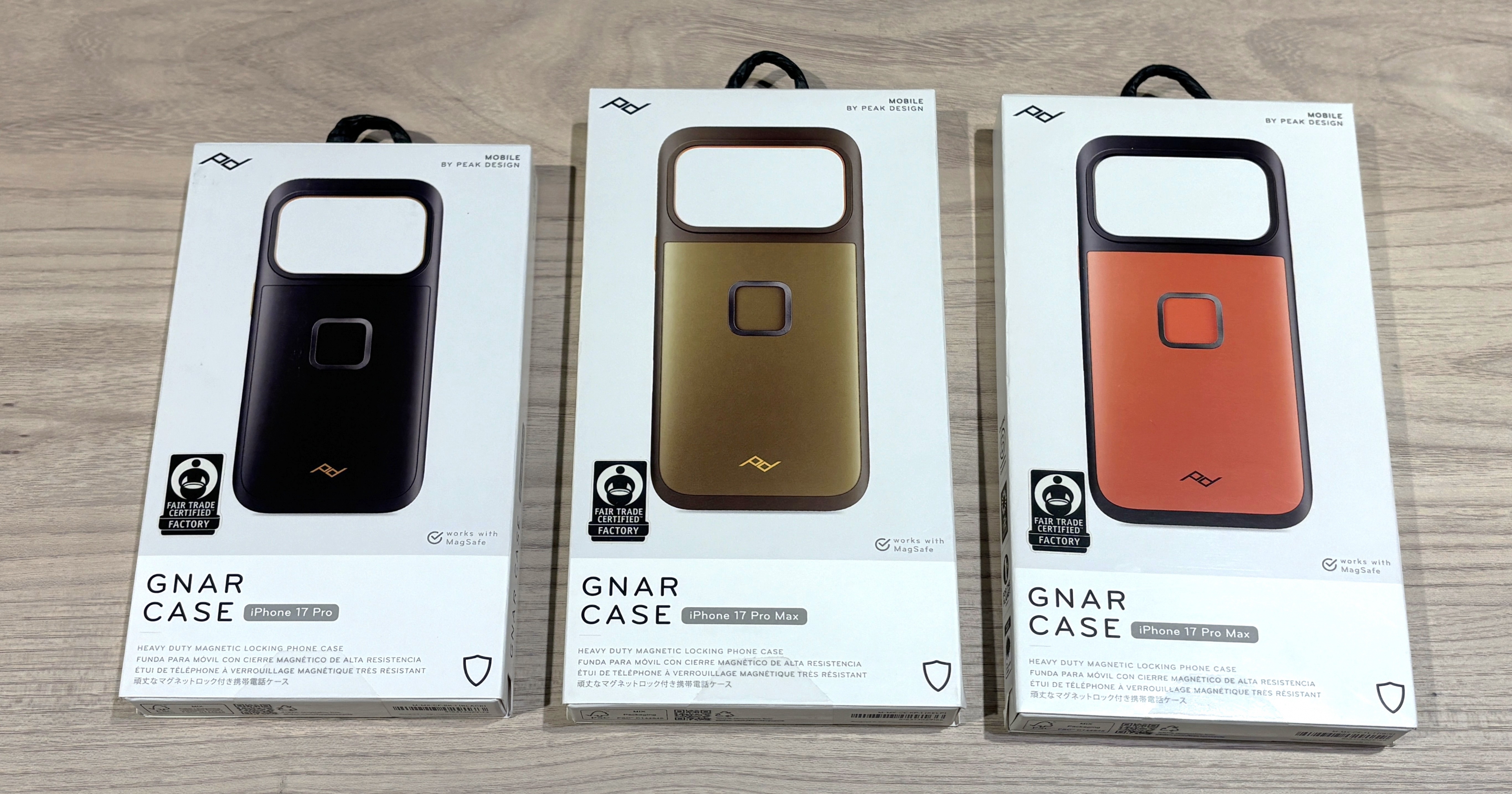 Peak Design iPhone17Pro maxケース　セット peak design】iphone17Pro / Pro Max ケース各種のご紹介：KUSHITANI