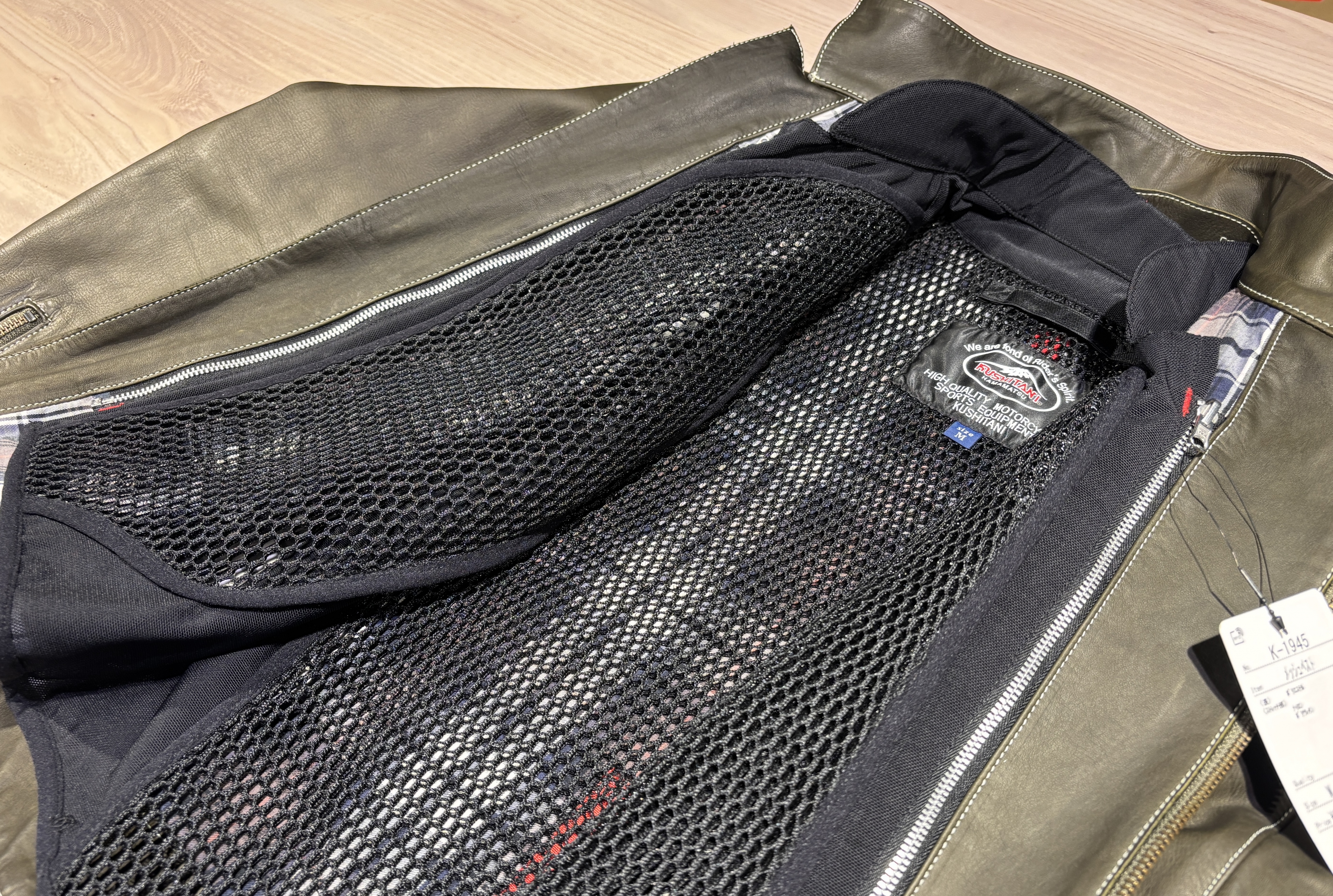 入荷情報】K-1945 メッシュベストが入荷いたしました！：KUSHITANI