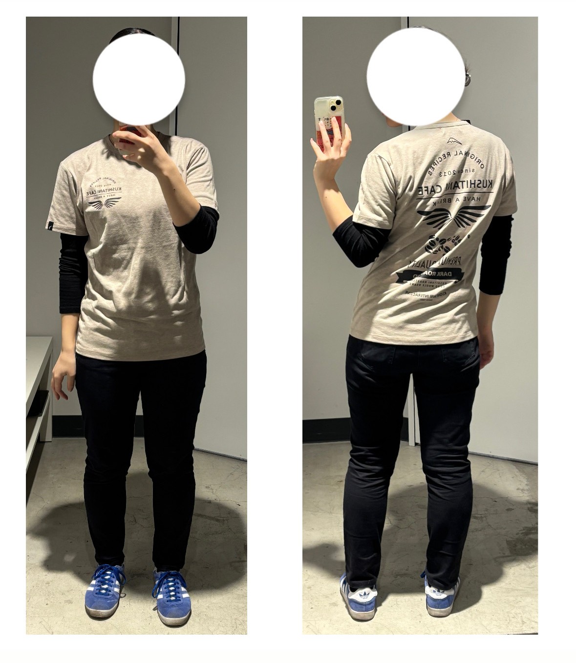 限定品】P-1391CAFE フローTシャツ(CAFE)が入荷いたしました