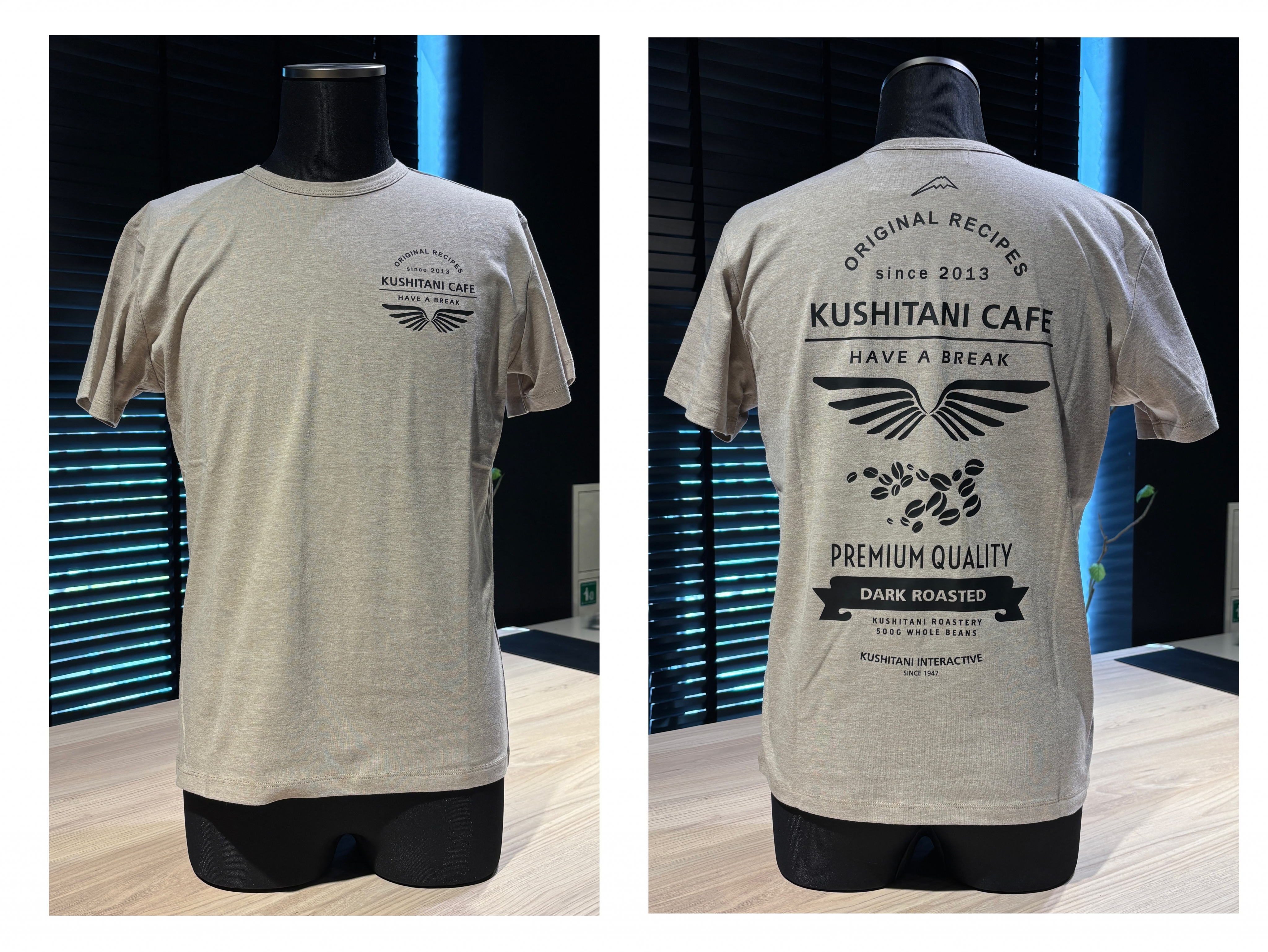 限定品】P-1391CAFE フローTシャツ(CAFE)が入荷いたしました