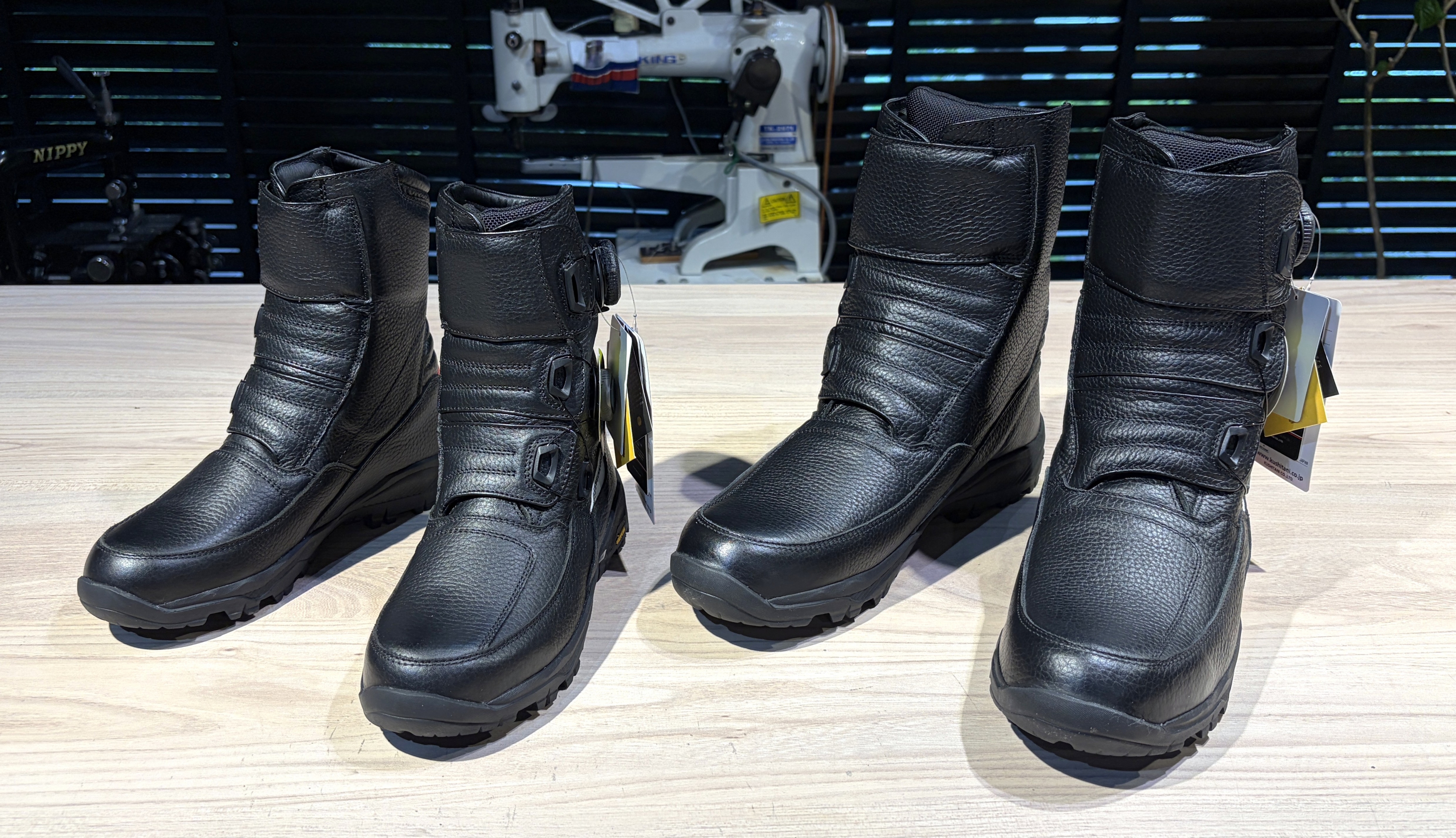 入荷情報】K-4542Z ガルドブーツ ブラックのサイズが揃いました