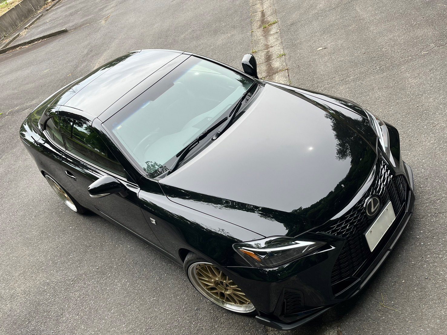 LEXUS IS350C F SPORTSにTRD GRドアスタビライザー 汎用 MS304 