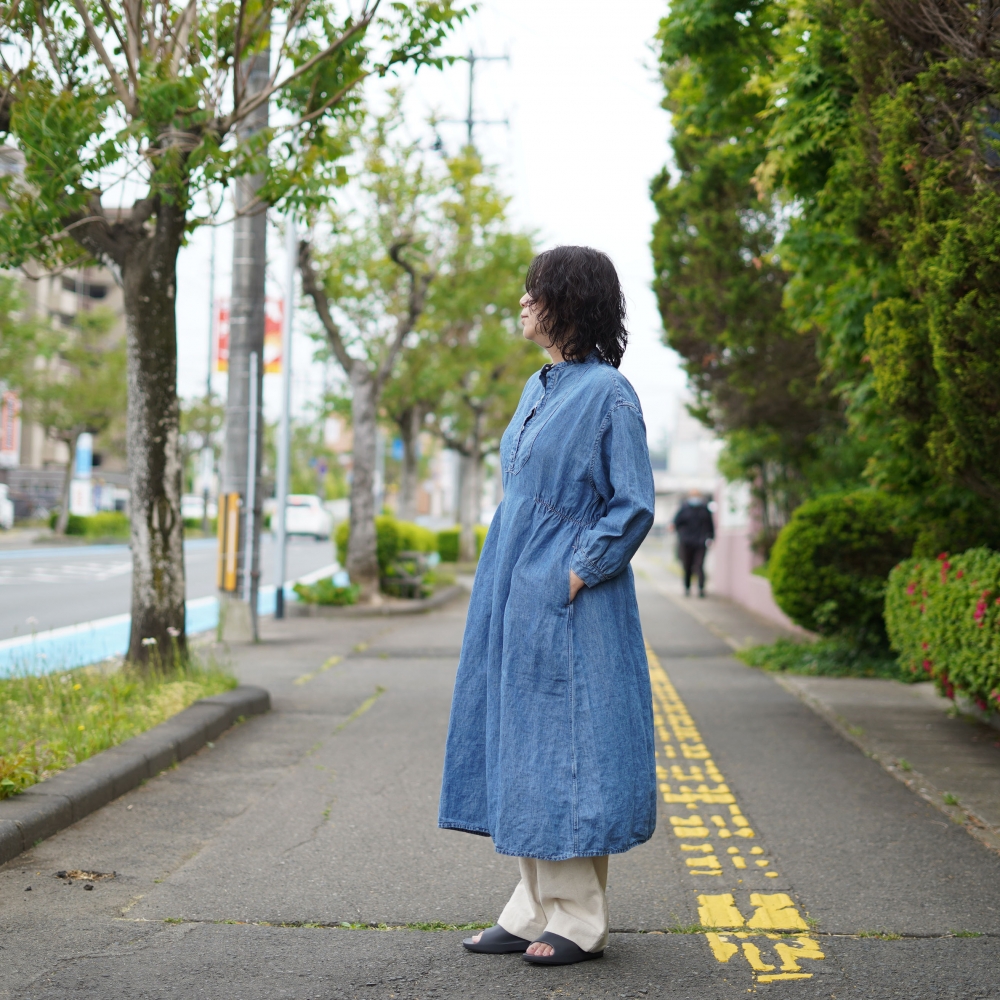 これだけできまる、orSlowのデニムワンピース | 1989 blog