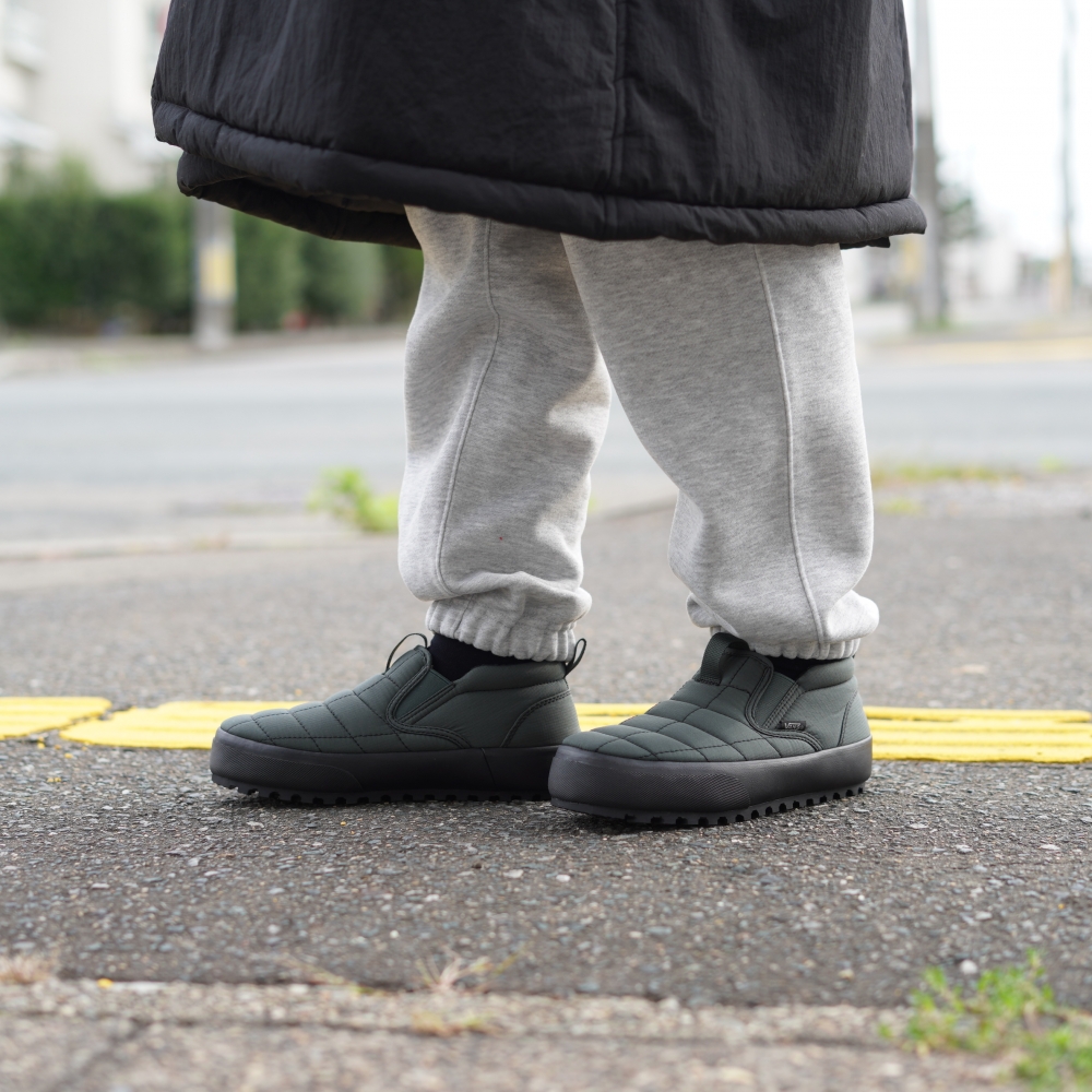 足元も冬支度。VANSのキルトスリッポン | 1989 blog