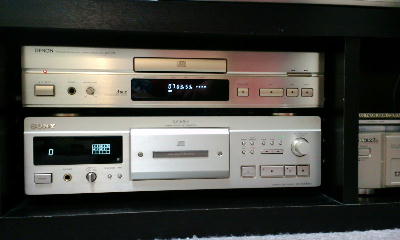 僕のオーディオ （CDプレーヤー編①）SONY CDP-XA30ES、DENON DCD-735 | S Y N O P S I S