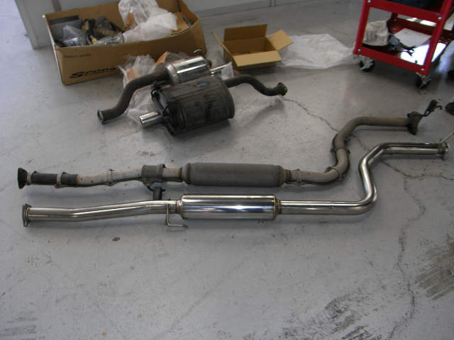 ホンダシビックEG6 純正触媒 純正中間パイプ 純正触媒 ホンダシビック