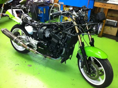 GPZ900Rマフラー 4-2-1 | マーベラス折目のブログ