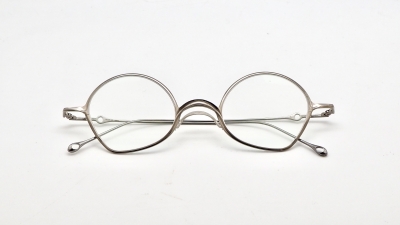 30s 40s ヴィンテージ 10金 金張り 鼈甲柄 ラウンド 眼鏡 フレーム