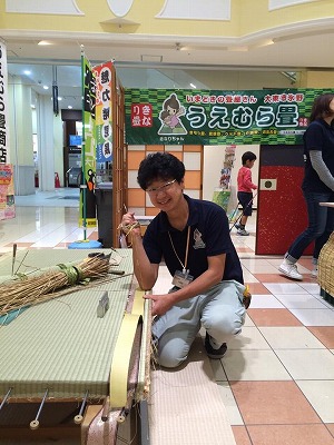 うえむら畳PR京阪百貨店すみのどう店内にて大東の魅力発見展に出店しましたッ！2