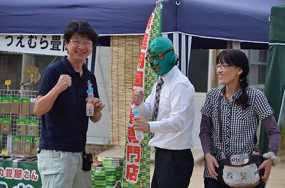 大阪の畳屋さん「のざき（野崎）プロレス」に参戦ッ!!家庭用国産畳専門店いまどきの畳屋さんうえむら畳03