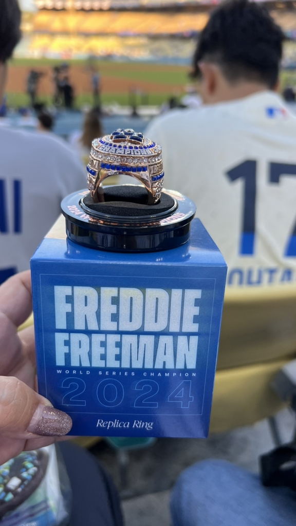 新品】 ドジャース フレディ・フリーマン ワールドチャンピオンリング 2024