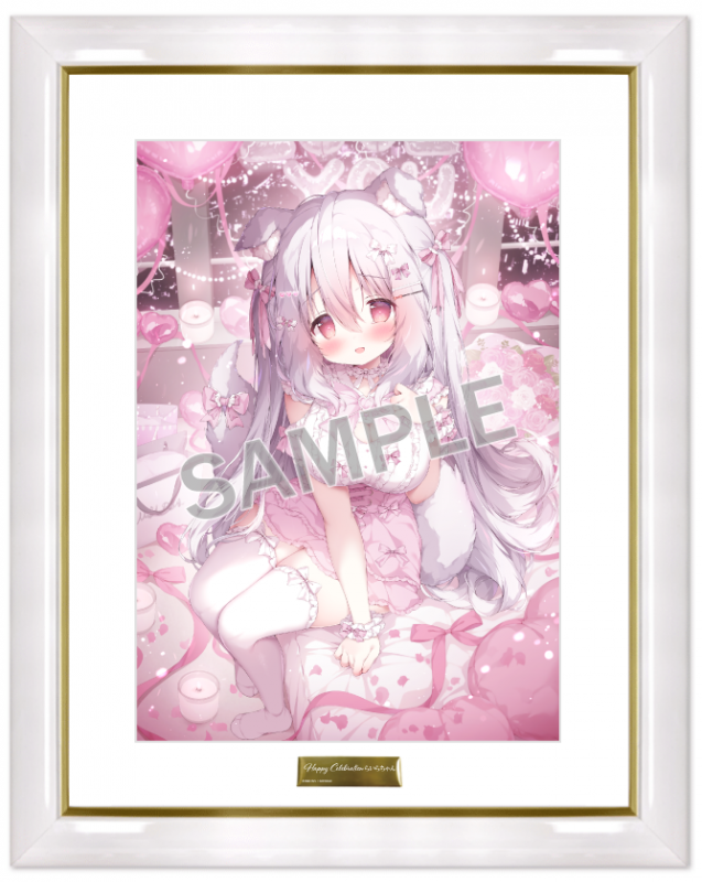 ブレンドリームイラストシリーズ -『Happy Celebration』に 〝桃豆こま