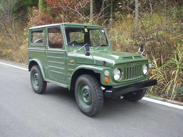 非売品昭和56年◇店頭用 スズキ ジムニー SJ30 発売記念 総金属製