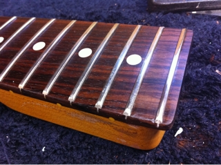 ☆668gつば出し22fストラトキャスタータイプローズ指板ネック☆フェンダースケール対応☆350R中古ストラト