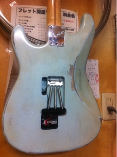 ヘビーレリックストラト ソニックブルー！ | 大阪のギターリペア