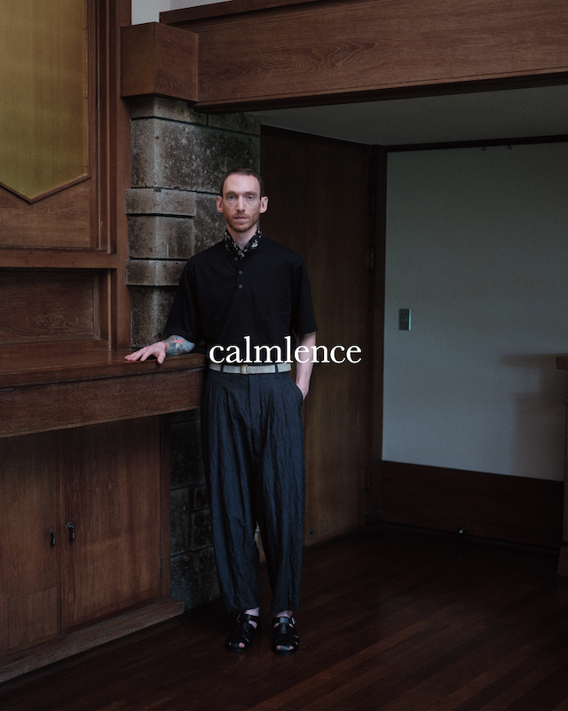 new brand 【calmlence】2025 ss collection より スタート new brand 【calmlence】2025 ss collection より スタート