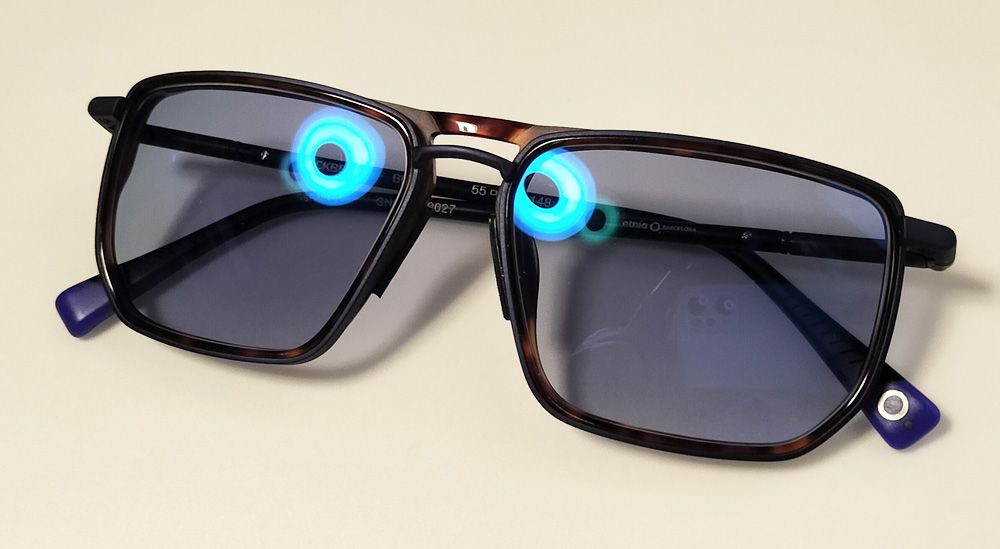 VUE SMART GLASSES カラーレンズ 活動報告] VueはLINEの通知も受け取れ