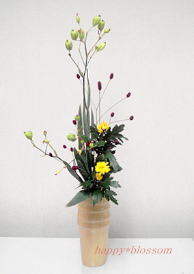 いけばな 花器 小原流 / 生け花 基本花器 並列型 / ボトルラック