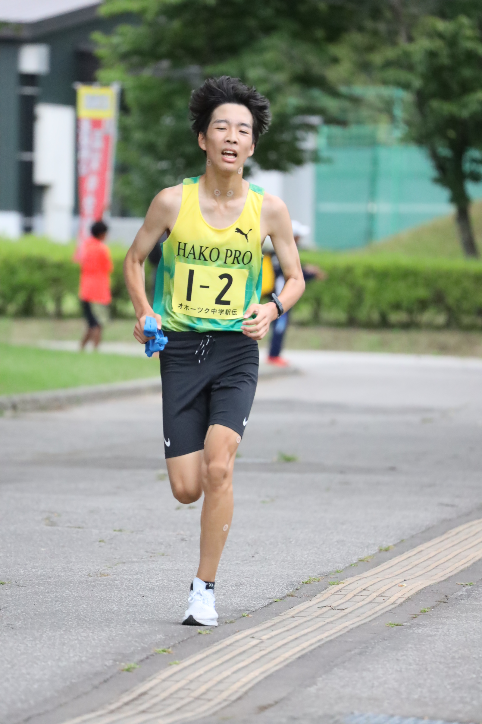 T川先生赴任して1年目で優勝第57回オホーツク中学校駅伝競走