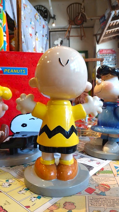 スヌーピー PEANUTS タンブリング 陶器 フィギュア ② スヌーピー